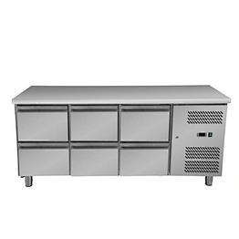 CNJT Commercial Kitchen Drawer Refrigerator Tabletop
